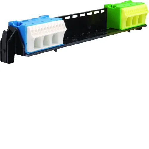 Держатель с клеммами PE/N: 11xN+11xPE / 3xN+3xPE Держатель с клеммами PE/N: 11xN+11xPE / 3xN+3xPE