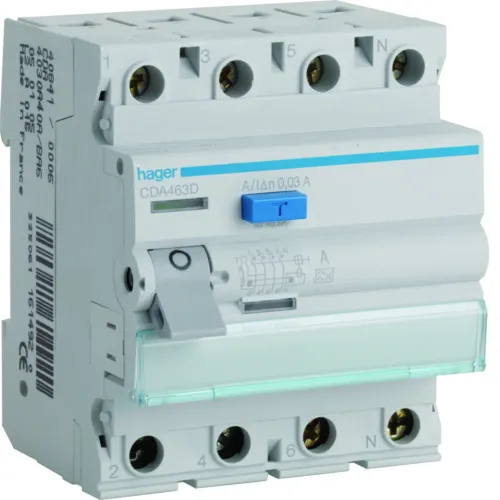 ПЗВ 4P 6kA 63A 30mA A ПЗВ 4P 6kA 63A 30mA A