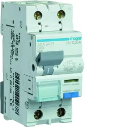 ДАВ 1P+N 6kA B-40A 30mA A ДАВ 1P+N 6kA B-40A 30mA A