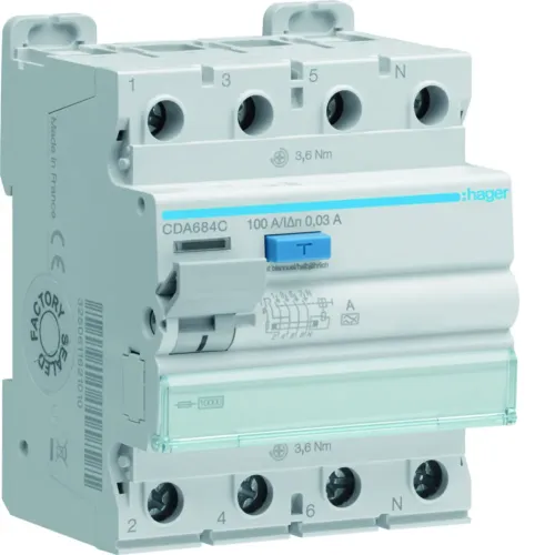 ПЗВ 4P 10kA 100A 30mA A ПЗВ 4P 10kA 100A 30mA A