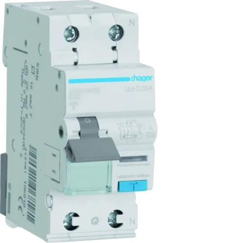 Дифавтомат QC 1P+N 6kA C-40A 30mA A Дифавтомат QC 1P+N 6kA C-40A 30mA A