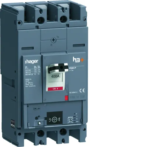 Автоматический выключатель h3+, P630, In=400A, 3п, 110kA, Energy Автоматический выключатель h3+, P630, In=400A, 3п, 110kA, Energy