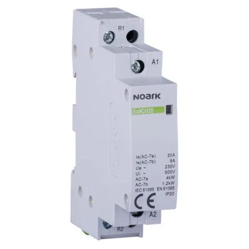 Модульное реле Ex9CH20 20A 230V 1NO Модульное реле Ex9CH20 20A 230V 1NO
