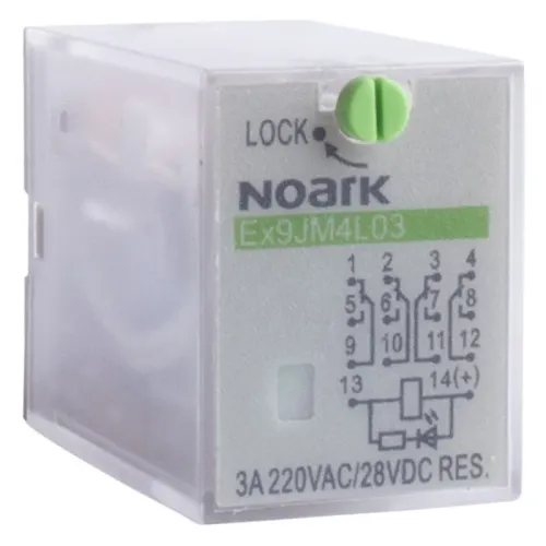 Реле электромеханическое Ex9JM4L03 230VAC 4 контакта 3A 220V/AC Реле электромеханическое Ex9JM4L03 230VAC 4 контакта 3A 220V/AC