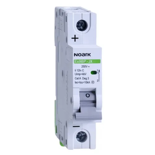 Автоматичний вимикач Ex9BP-JX(+) 10kA хар-ка C 6A 250V DC 1 полюс Автоматичний вимикач Ex9BP-JX(+) 10kA хар-ка C 6A 250V DC 1 полюс