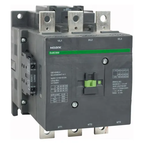 Контактор Ex9C500 22 3P 230V AC/DC 500A AC-3 катушка 230V AC/DC 2NO+2NC Контактор Ex9C500 22 3P 230V AC/DC 500A AC-3 катушка 230V AC/DC 2NO+2NC