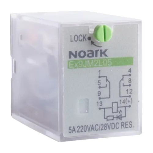 Реле електромеханічне Ex9JM2L05 230VAC 2 контакти 5A 220V/AC Реле електромеханічне Ex9JM2L05 230VAC 2 контакти 5A 220V/AC