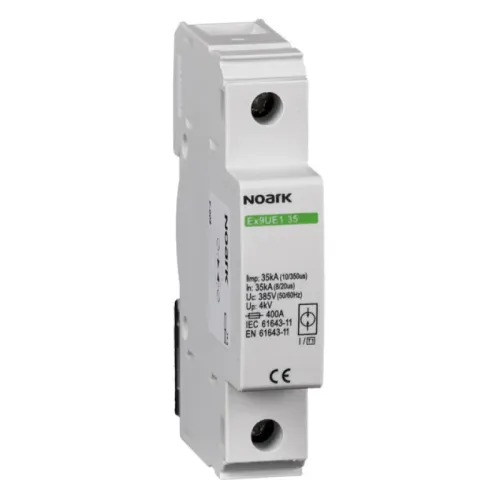 Обмежувач перенапруги Ex9UE1 клас 1 (B) Iimp=35kA Uc=385V/AC 1P Обмежувач перенапруги Ex9UE1 клас 1 (B) Iimp=35kA Uc=385V/AC 1P
