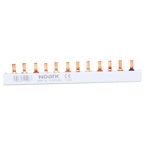 Шина гребенка 3P 10mm² 12 модулей для Ex9B40J 13.5мм (BBP 3L 10 M12 EU) Шина гребенка 3P 10mm² 12 модулей для Ex9B40J 13.5мм (BBP 3L 10 M12 EU)