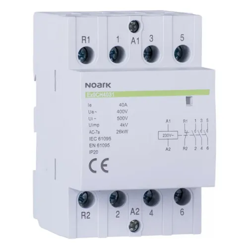 Модульний контактор Ex9CH40 40A 24V 4NC Модульний контактор Ex9CH40 40A 24V 4NC