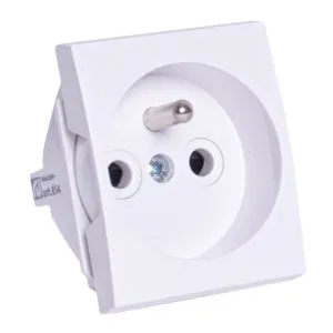 Модульна розетка 16А 250В Schuko Модульна розетка 16А 250В Schuko