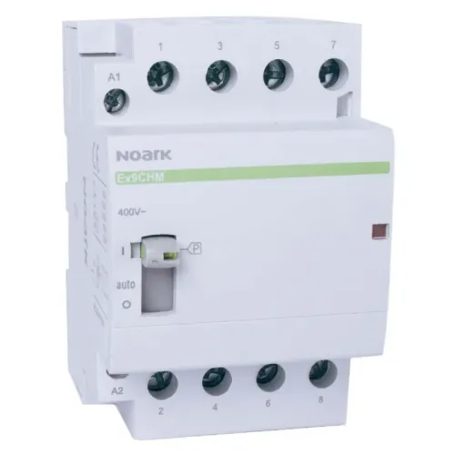 Модульный контактор с ручным управлением Ex9CH40M 40A 220-240V AC 4NO Модульный контактор с ручным управлением Ex9CH40M 40A 220-240V AC 4NO