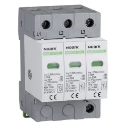 Обмежувач перенапруги Ex9UE1+2 клас 1+2 (B+C) Iimp=12,5 kA Uc=275 VAC 3 полюси Обмежувач перенапруги Ex9UE1+2 клас 1+2 (B+C) Iimp=12,5 kA Uc=275 VAC 3 полюси