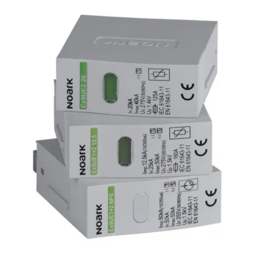 Обмежувач перенапруги Ex9UE1+2 клас 1+2 (B+C) Iimp=12,5kA Uc=275V/AC змінний модуль Обмежувач перенапруги Ex9UE1+2 клас 1+2 (B+C) Iimp=12,5kA Uc=275V/AC змінний модуль