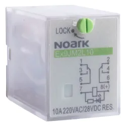 Реле електромеханічне Ex9JM2L10 230VAC 2 контакти 10A 220V/AC Реле електромеханічне Ex9JM2L10 230VAC 2 контакти 10A 220V/AC
