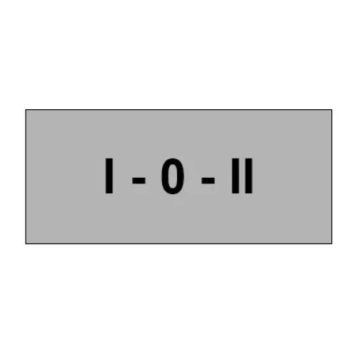 Наклейка Ex9P1 S S6 (1-0-2) для шильдика Ex9P1 S SH Наклейка Ex9P1 S S6 (1-0-2) для шильдика Ex9P1 S SH