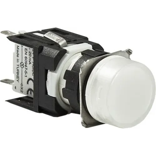 Светосигнальная арматура круглая белая LED 12-24V AC/DC Светосигнальная арматура круглая белая LED 12-24V AC/DC
