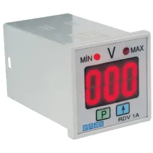 Вольтметр цифровий програмований 220/230В AC (0-600V) Вольтметр цифровий програмований 220/230В AC (0-600V)