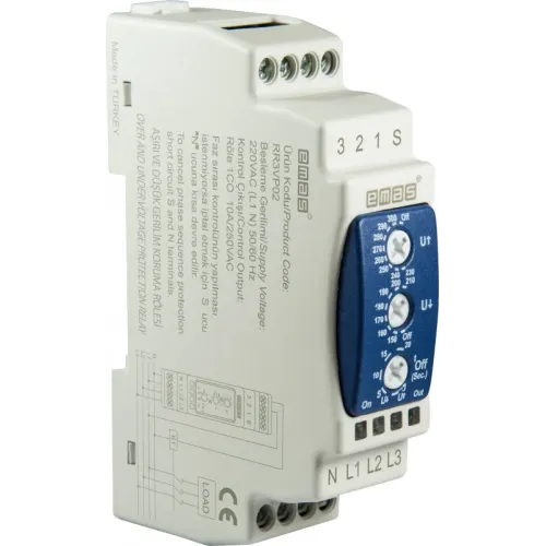 Реле напруги трифазне 0.1-20с Umin=150-210V/AC Umax=230-300V/AC Реле напруги трифазне 0.1-20с Umin=150-210V/AC Umax=230-300V/AC