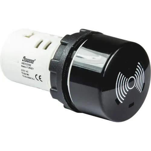 Зумер моноблочний без світлової індикації на 220V AC IP65 Зумер моноблочний без світлової індикації на 220V AC IP65