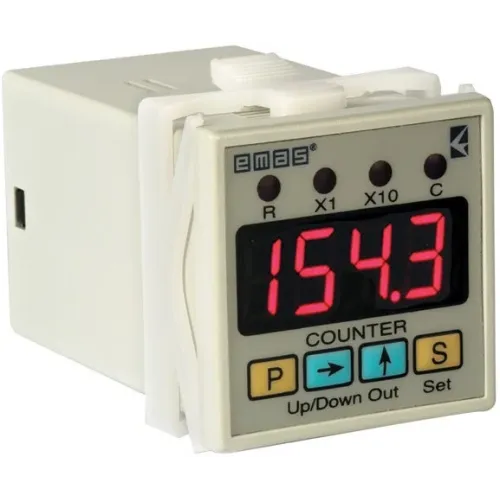 Лічильник 220V AC CO X1 -(0-9.999) X2 -(10-99.990) Лічильник 220V AC CO X1 -(0-9.999) X2 -(10-99.990)