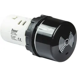 Зумер моноблочний без світлової індикації на 24V AC/DC IP65 Зумер моноблочний без світлової індикації на 24V AC/DC IP65