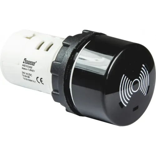 Зуммер моноблочный без световой индикации на 24V AC/DC IP65 Зуммер моноблочный без световой индикации на 24V AC/DC IP65