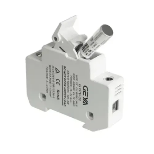 Держатель фотоэлектрического предохранителя GYPV-32 DC/AC Держатель фотоэлектрического предохранителя GYPV-32 DC/AC