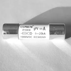 Запобіжник 32А 1000V gPV 1038 швидкодіючий Запобіжник 32А 1000V gPV 1038 швидкодіючий