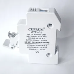 Тримач запобіжника DC1000V 1038 GYPV-32 1p з підсвічуванням Тримач запобіжника DC1000V 1038 GYPV-32 1p з підсвічуванням