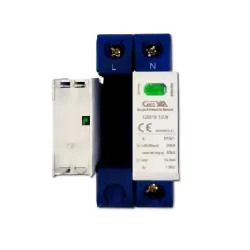 Обмежувач перенапруги ПЗІП Geya 2р 255V/12,5kA клас I+II Обмежувач перенапруги ПЗІП Geya 2р 255V/12,5kA клас I+II