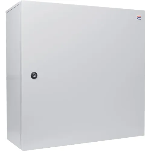 Корпус з монтажною панеллю металевий 60*60*25, IP54, серії UBox Корпус з монтажною панеллю металевий 60*60*25, IP54, серії UBox