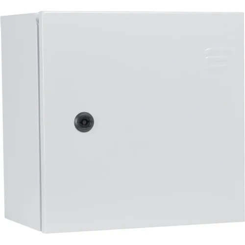 Корпус з монтажною панеллю металевий Light 30*30*15, IP54, серії UBox Корпус з монтажною панеллю металевий Light 30*30*15, IP54, серії UBox