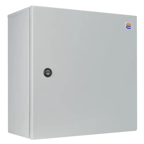 Корпус з монтажною панеллю металевий 40*40*25, IP31, серії UBox Корпус з монтажною панеллю металевий 40*40*25, IP31, серії UBox
