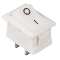 KCD1-101 White/White Перемикач 1 клав. білий KCD1-101 White/White Перемикач 1 клав. білий