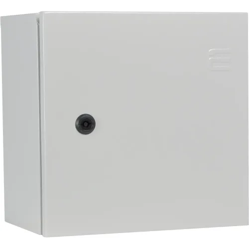Корпус з монтажною панеллю металевий Light 30*30*15, IP31, серії UBox Корпус з монтажною панеллю металевий Light 30*30*15, IP31, серії UBox