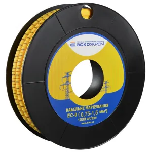 Маркировка EC-0 0,75-1,5 кв.мм 2 "1" Маркировка EC-0 0,75-1,5 кв.мм 2 "1"