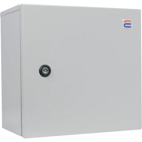 Корпус з монтажною панеллю металевий 30*30*20, IP31, серії UBox Корпус з монтажною панеллю металевий 30*30*20, IP31, серії UBox