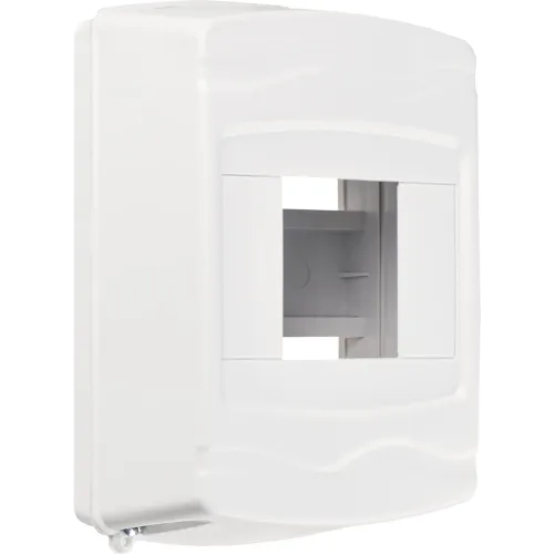 Корпус модульный пластиковый, 4 модуля, навесной, без дверцы, серии UBox Корпус модульный пластиковый, 4 модуля, навесной, без дверцы, серии UBox