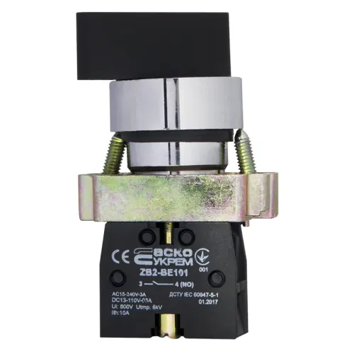 XB2-BJ21 Кнопка поворотная 2-поз. удлиненная ручка XB2-BJ21 Кнопка поворотная 2-поз. удлиненная ручка