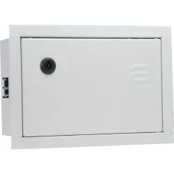 Корпус модульний металевий Light, 12 модулів, вбудований IP31, серії UBox Корпус модульний металевий Light, 12 модулів, вбудований IP31, серії UBox