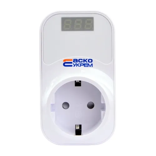 Реле контроля напряжения розеточное URate S-16 AC 230V 16A Реле контроля напряжения розеточное URate S-16 AC 230V 16A