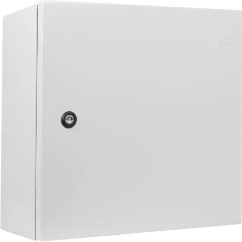 Корпус з монтажною панеллю металевий 40*40*20, IP65, серії UBox Корпус з монтажною панеллю металевий 40*40*20, IP65, серії UBox