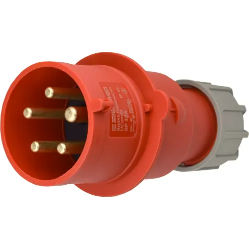 Вилка переносная серии UCombi 5P 32А IP 44 Вилка переносная серии UCombi 5P 32А IP 44