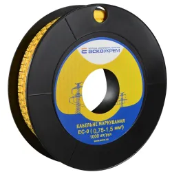 Маркування EC-0 0,75-1,5 кв.мм 2 "7" Маркування EC-0 0,75-1,5 кв.мм 2 "7"
