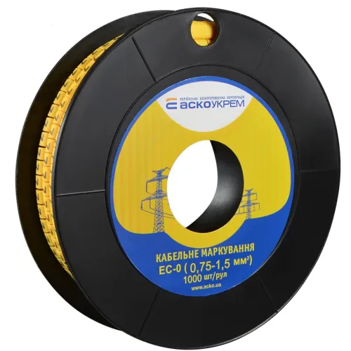 Маркування EC-0 0,75-1,5 кв.мм 2 "7" Маркування EC-0 0,75-1,5 кв.мм 2 "7"