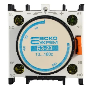 Блок задержки БЗ-23 (LA2-DТ4) (10,0-180,0с Включено) Блок задержки БЗ-23 (LA2-DТ4) (10,0-180,0с Включено)