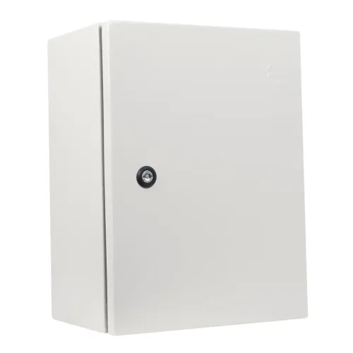 Корпус з монтажною панеллю металевий 40*30*20, IP65, серії UBox Корпус з монтажною панеллю металевий 40*30*20, IP65, серії UBox