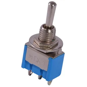 Тумблер MTS-102 ON-ON 2Пол. *3Конт. Тумблер MTS-102 ON-ON 2Пол. *3Конт.