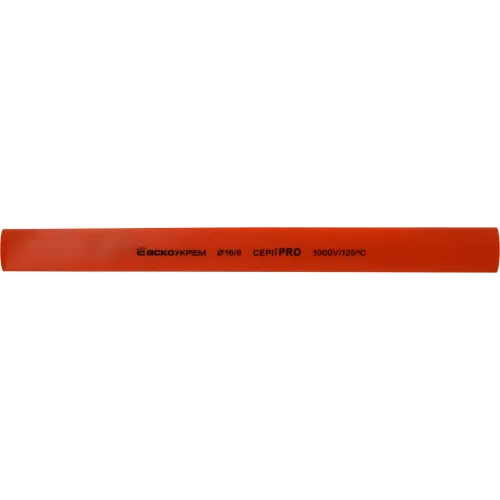 Термоусадочная трубка 16,0/8,0 шт. (1м) красная серии PRO Термоусадочная трубка 16,0/8,0 шт. (1м) красная серии PRO